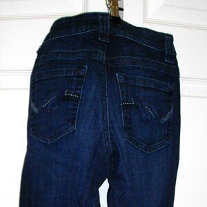Women's Lee Slender Secrets dark jeans, size 6 short.